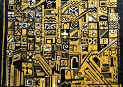 Boukouri-ken-nyennan ou le labyrinthe Egyptien _150 x 110
