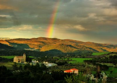 Rainbow on Montalba